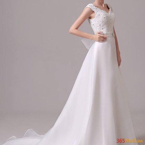 Հարսանեկան զգեստ Best Day ուղիղ, դասական, հունական ոճ, կոճակներով