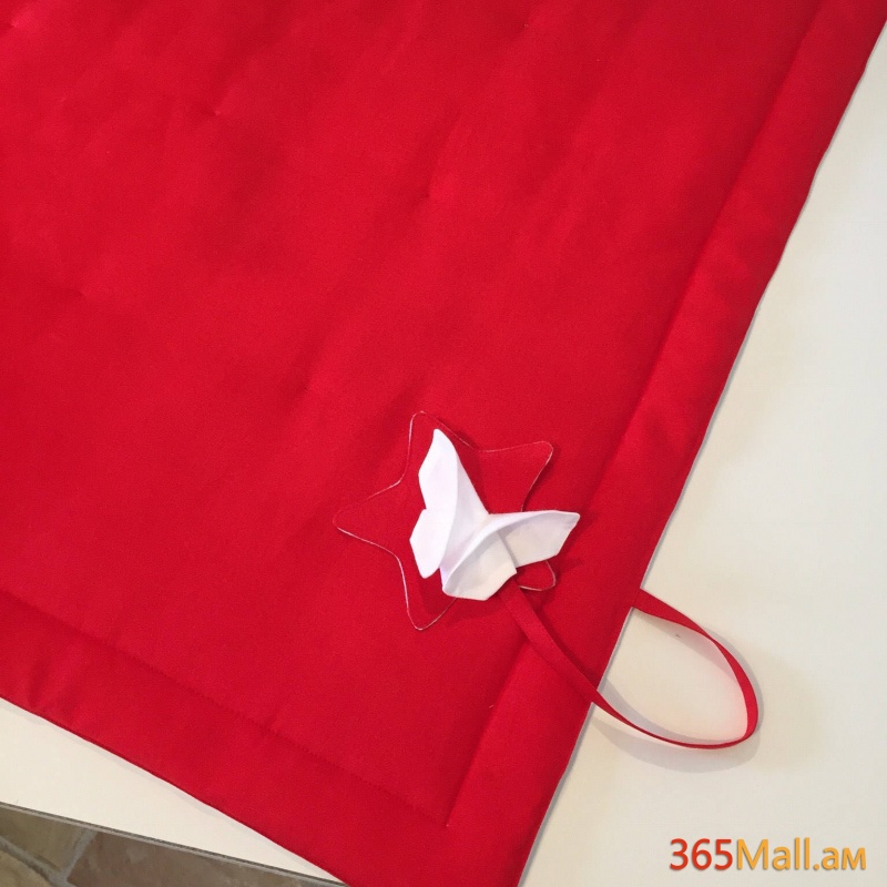 Մանկական դուրսգրման ծրար-վերմակ կարմիր սպիտակ