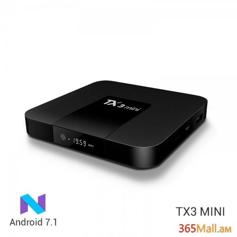 TANIX ապրանքանիշի սմարթ TV BOX TX3 MINI, Android, 2G RAM, 16G ROM