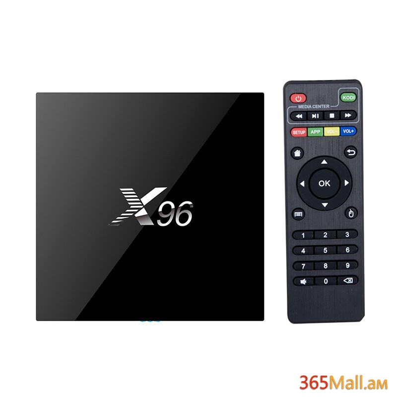 X96 ապրանքանիշի սմարթ TV BOX  Android, 2G RAM, 16G ROM