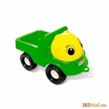 Մանկական բեռնատար մեքենա ՝ մորեխ ,կանաչ և դեղին