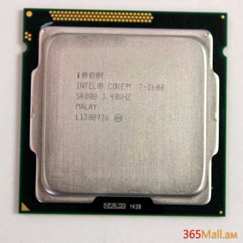 Պրոցեսոր Intel Core i7-2600, 3.40Ghz UP to 3, 80Ghz, 8M Cache, 4 Core, Intel® HD Graphics 3000, LGA 1155 socket