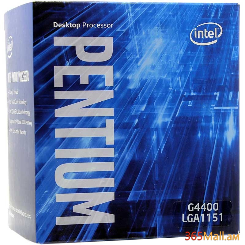 Պրոցեսոր Intel G4400, 3.30Ghz, 3M Cache, 2 Core, Intel® HD Graphics 510, LGA 1151 socket