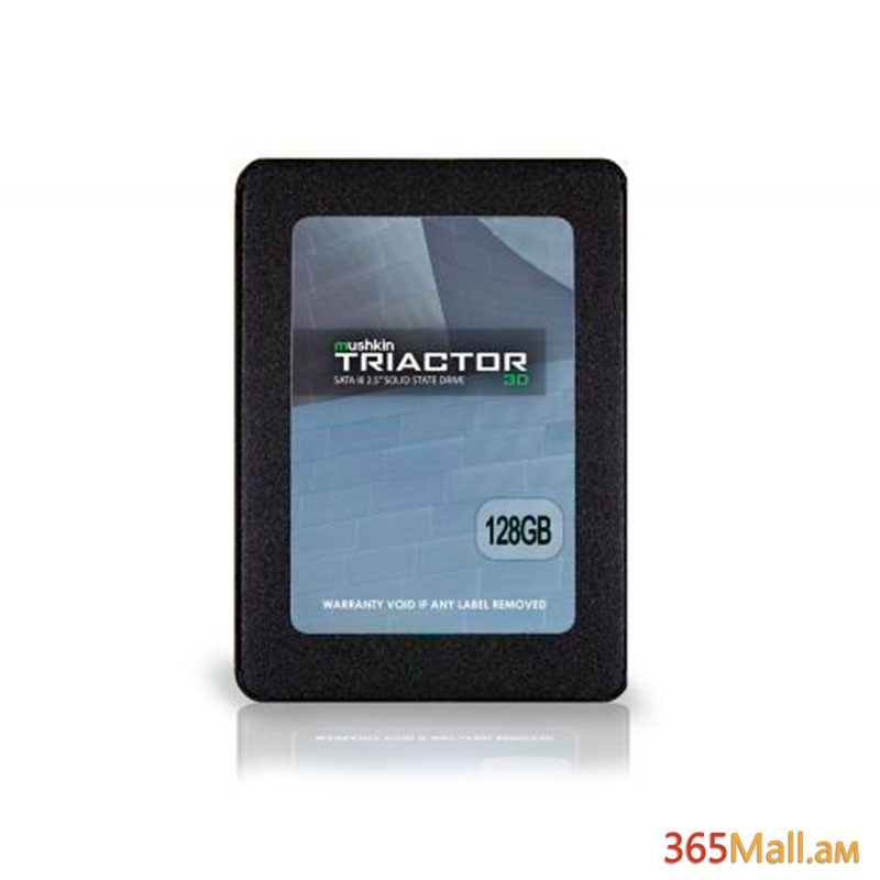 SSD կուտակիչ - 128GB SSD MUSHKIN TRIACTOR 3D, 3D NAND, Sata 6GB/s, 520MB/s Read, 450MB/s write