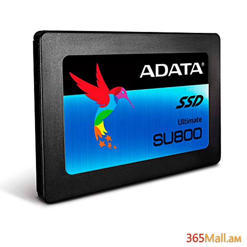 SSD կուտակիչ - 128GB SSD ADATA ULTIMATE ASU800SS-128GT-C 2.5 BOX, 3D NAND, Sata 6GB/s, 560MB/s Read, 520MB/s write