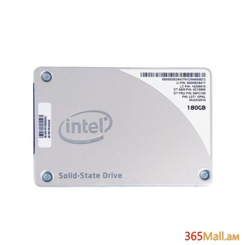 SSD կուտակիչ - 180GB SSD Intel SSD Pro 1500 Series, Sata 6GB/s, 540MB/s Read, 490MB/s write