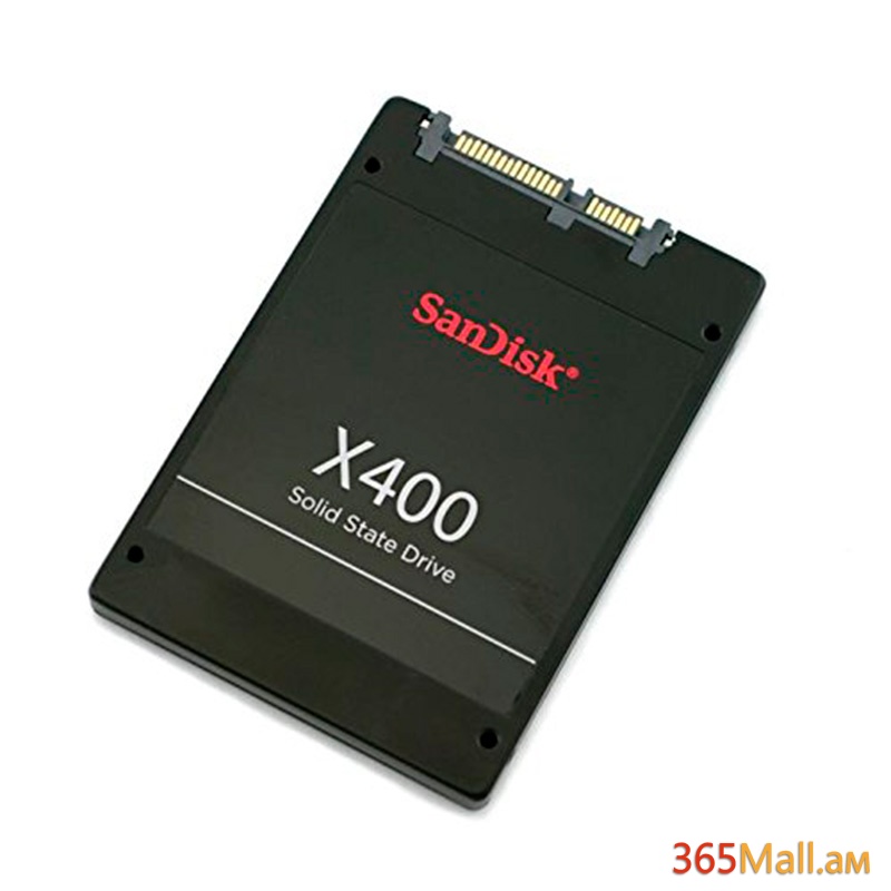 SSD կուտակիչ - 256GB SSD SANDISK X400 SD8SB8U-256G-1122 BOX, Sata 6GB/s, 540MB/s Read, 520MB/s write