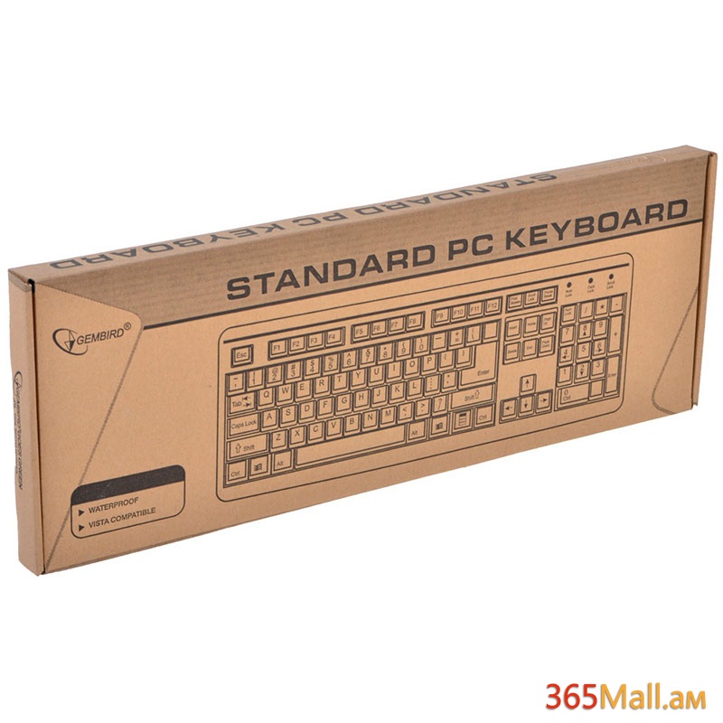 Համակարգչի ստեղնաշար Keyboard Gembird KB-8300U-R