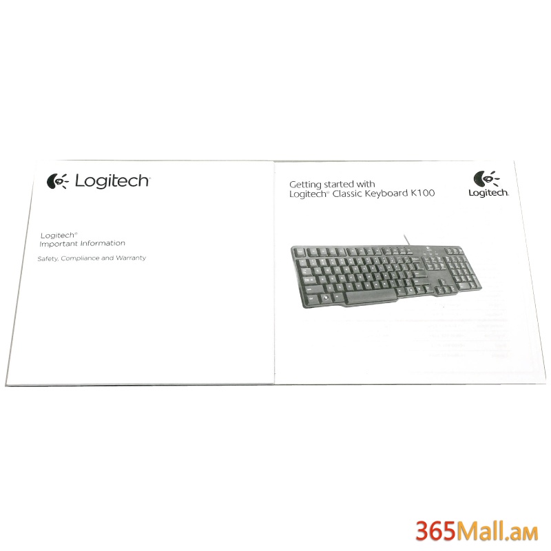 Համակարգչի ստեղնաշար  Keyboard LOGITECH K100