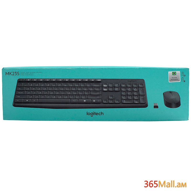 Համակարգչի ստեղնաշար և մկնիկ Keyboard LOGITECH MK235 COMBO