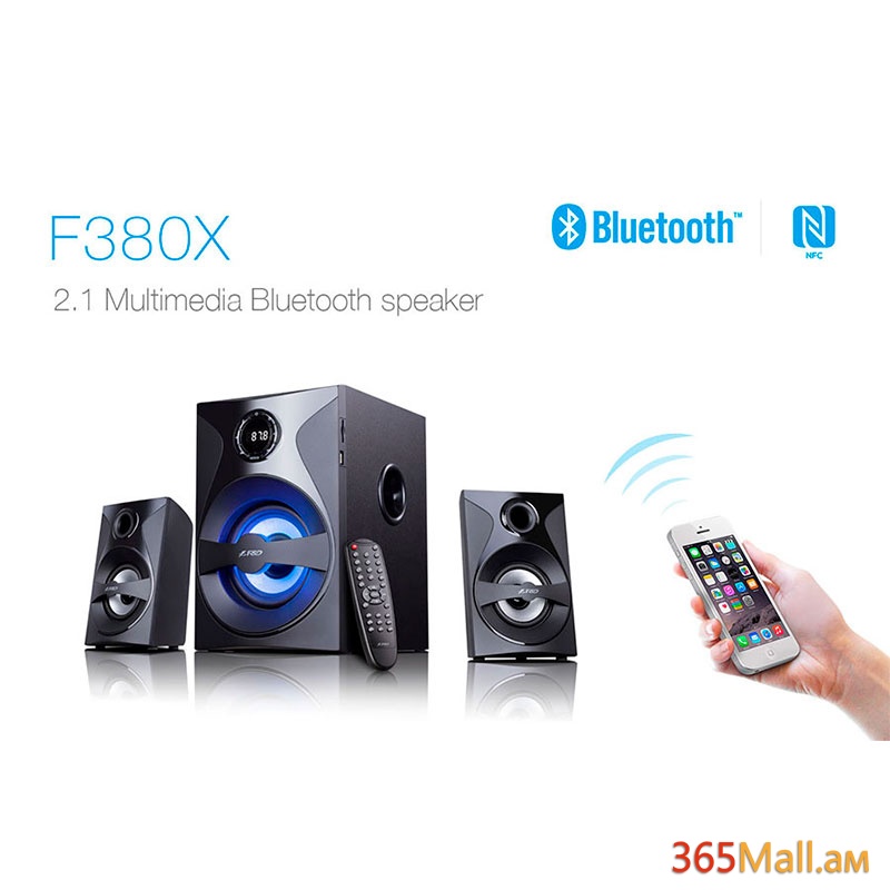 Բարձրախոս ,Speaker,F&D F380X 2.1 Bluetooth Speaker