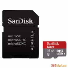 Հիշողության քարտ , MicroSD 16GB,A-Data with Adapter/Class10/up to 30MB/s