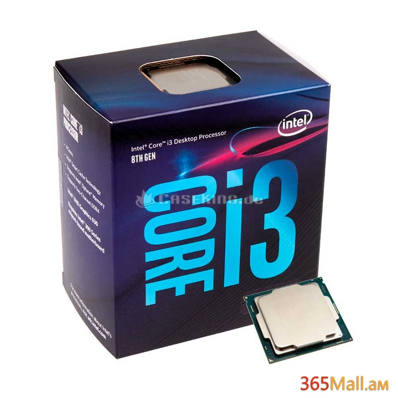 Intel Core I3-8100 BOX ,3.6Ghz/6M Cache,4 Core,Intel® UHD Graphics 630,LGA 1151 socket