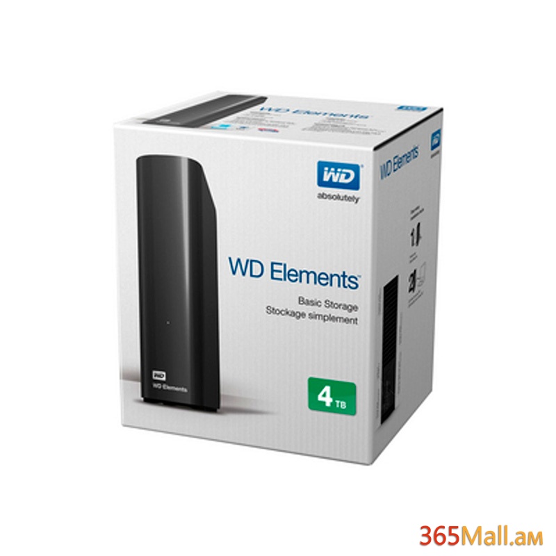 External WD Elements 4TB 3.5