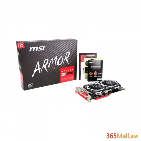 Վիդեոքարտ MSI ARMOR Radeon RX 580 8GB