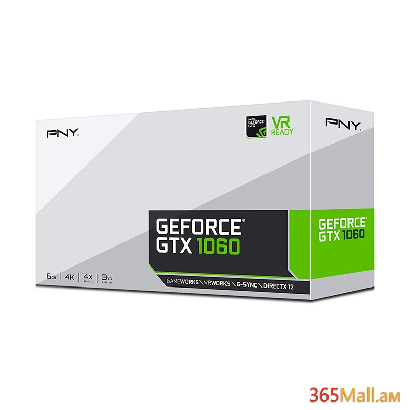 Վիդեոքարտ PNY GTX 1060 6GB VCGGTX10606PB-SF