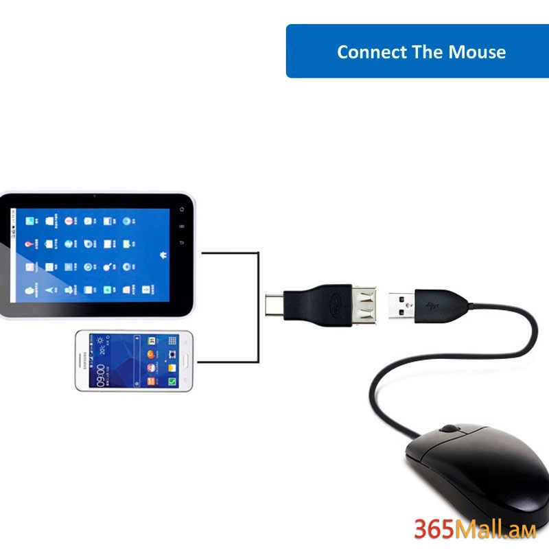 Մալուխ ,USB Type-C OTG Type AF,Type AM CABLE