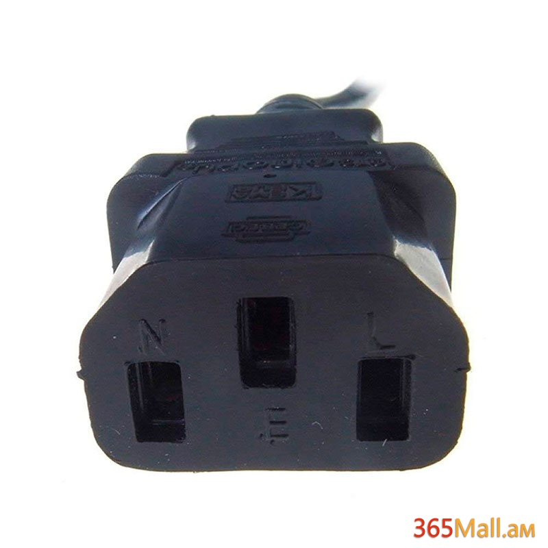 Մալուխ ,UPS Cable IEC C14 Male to IEC C13 Female,1.5m