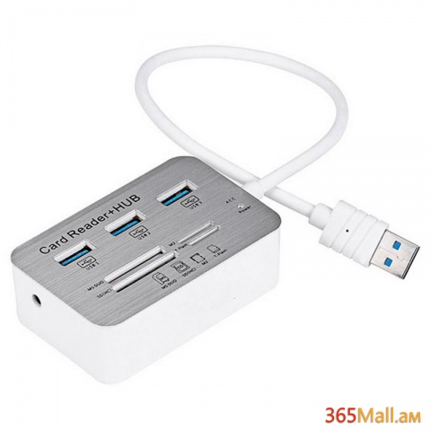 Համակարգչի բաղադրիչ մասեր ,USB HUB , CARD READER,1-3PORT, TF,SD