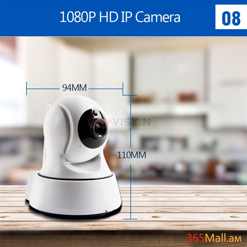 Տեսախցիկ BOAVISION WI-Fi SMART IP CAMERA 1080P