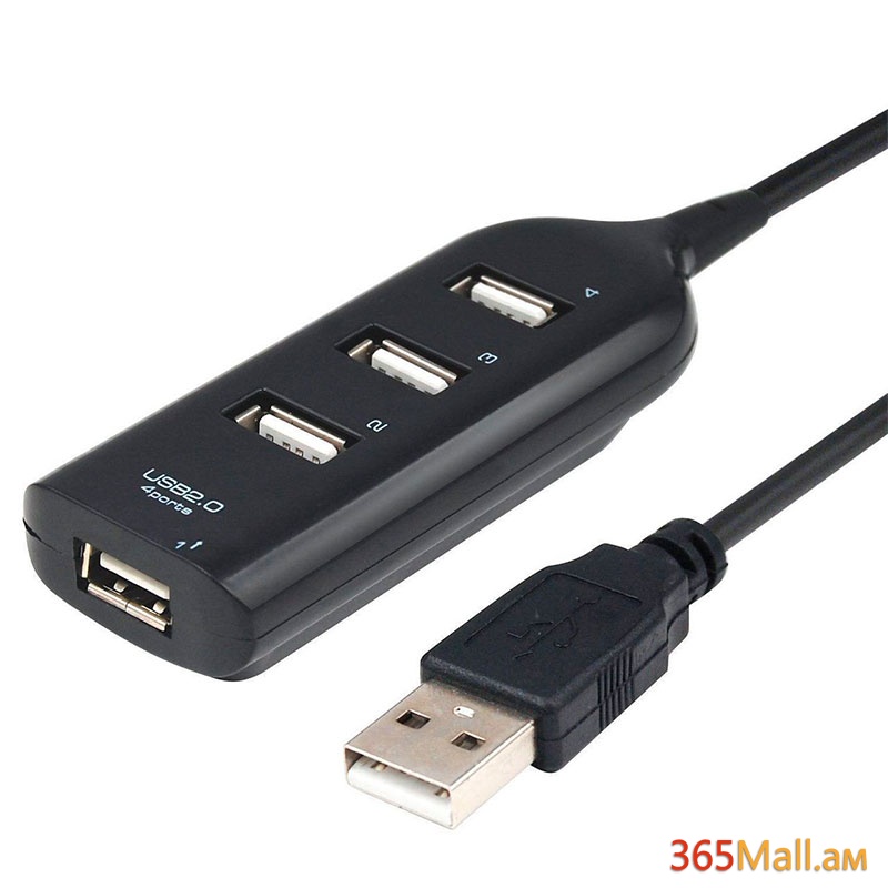 Համակարգչի բաղադրիչ մասեր ,USB TYPE-C TO USB2.0 HUB,USB-C HI Speed,4 port USB2.0