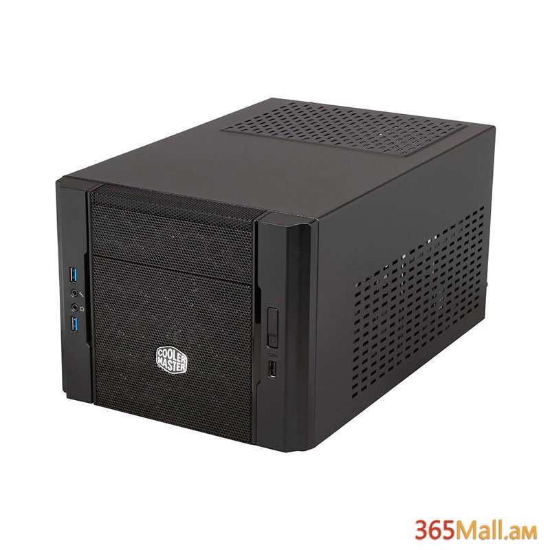 Համակարգչի կաղապար,Cooler Master Elite 130 - Mini-ITX Computer Case with Mesh Front Panel and Water Cooling Support