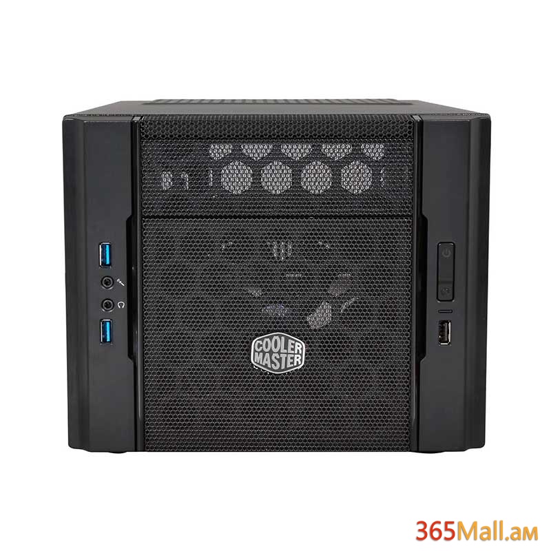 Համակարգչի կաղապար,Cooler Master Elite 130 - Mini-ITX Computer Case with Mesh Front Panel and Water Cooling Support