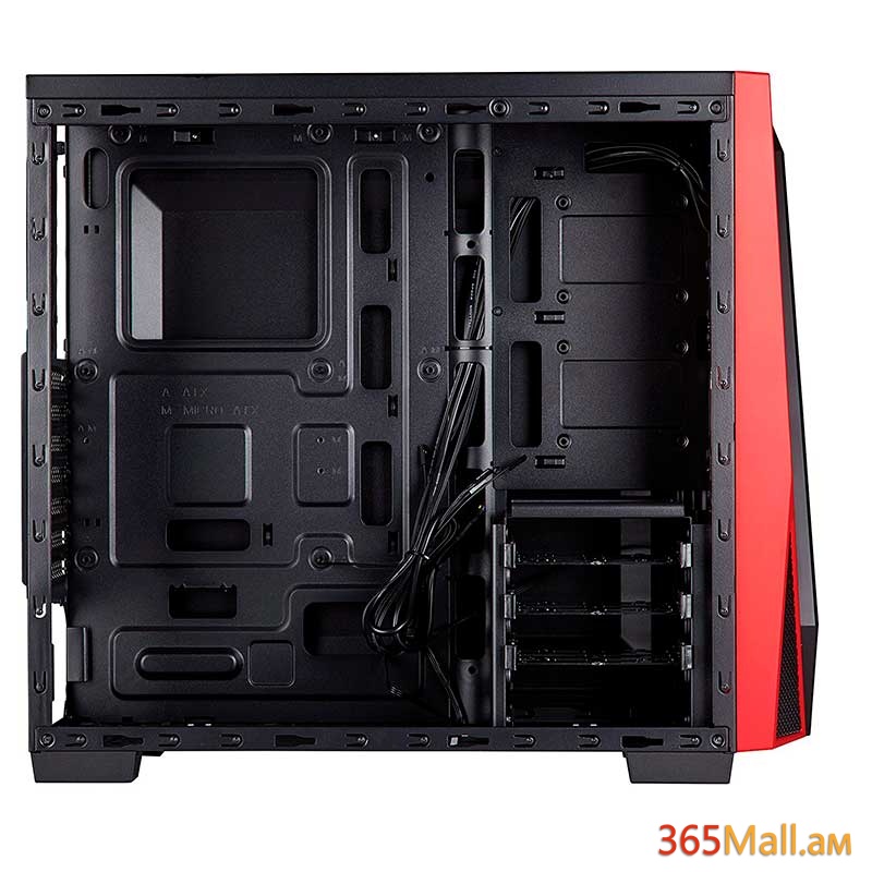 Համակարգչի կաղապար,Corsair Carbide SPEC-04 Black/Red Mid-Tower Gaming Case