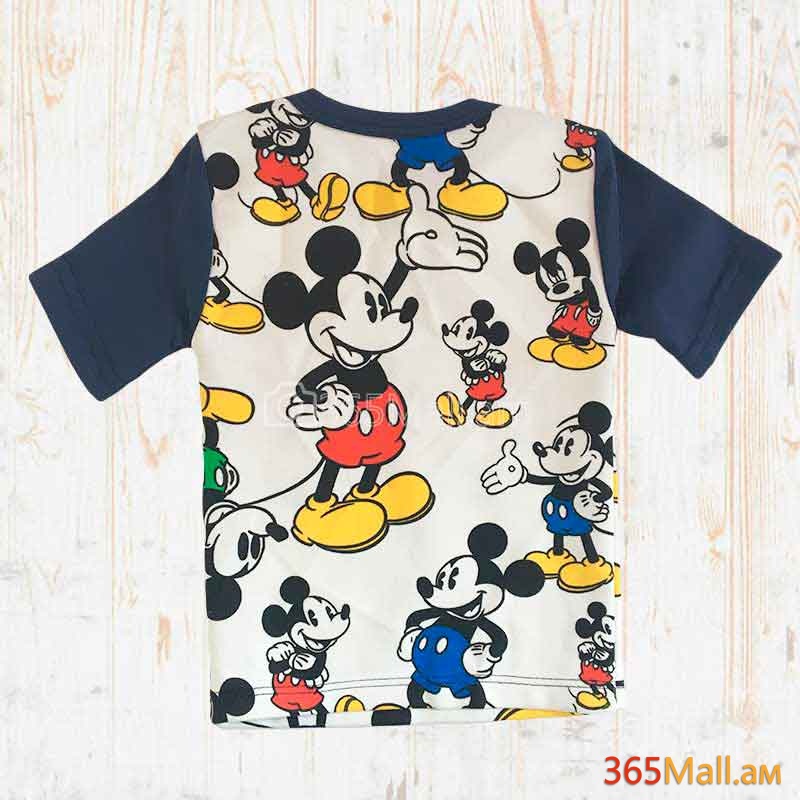 Մանկական  կիսատթև շապիկ,Mickey mouse-ի պատկերներով