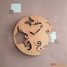 ԴՎՊ-ից պատրաստված պատի կլոր ժամացույց