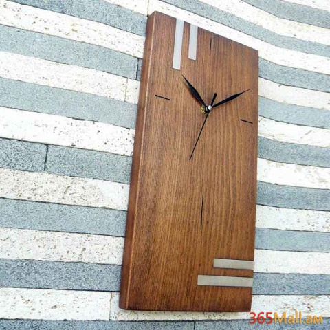 Փայտե ժամացույց պատրաստված ֆաներաից