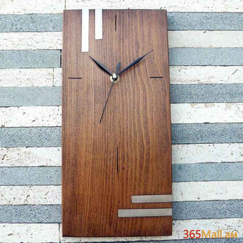 Փայտե ժամացույց պատրաստված ֆաներաից