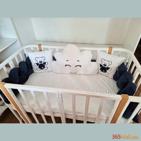 2 հյուս + 3 բարձ