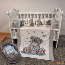 Արջուկ Teddy անկողնային հավաքածու( բարձեր + սպիտակեղեն]