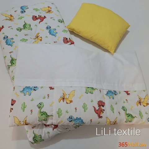 Մանկասայլակի դոշակ + վերմակ+ բարձ