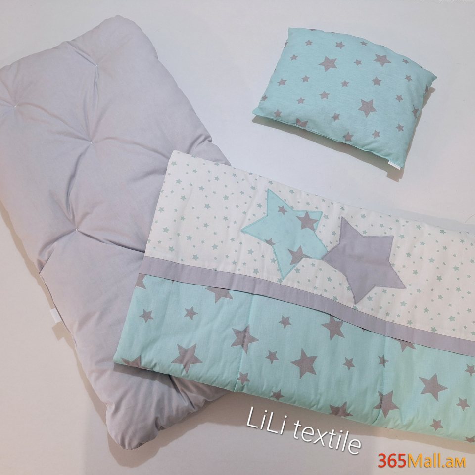 Մանկասայլակի դոշակ + վերմակ+ բարձ