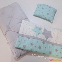 Մանկասայլակի դոշակ + վերմակ+ բարձ