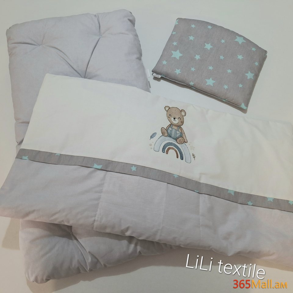 Մանկասայլակի դոշակ + վերմակ+ բարձ