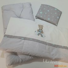 Մանկասայլակի դոշակ + վերմակ+ բարձ