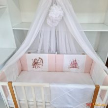 Գործվացքային անկողնային հավաքածու( 4 բորտ + ծրար+ սավան)