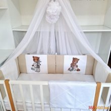 Գործվացքային անկողնային հավաքածու( 4 բորտ + ծրար+ սավան)