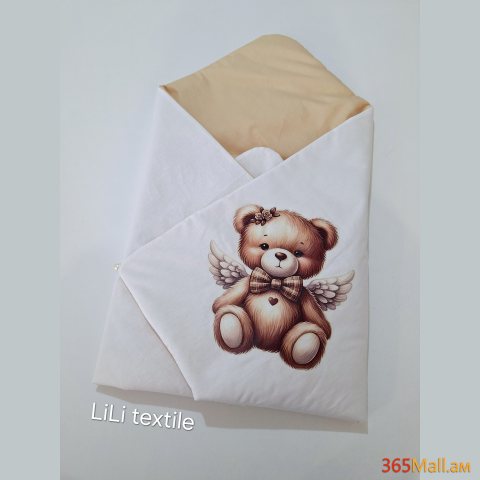 Դուրսգրման ծրար - բեժ արջուկ