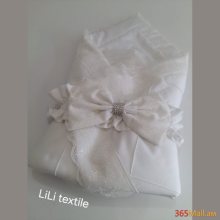 Դուրսգրման ծրար - սպիտակ, պրեմիում սատին