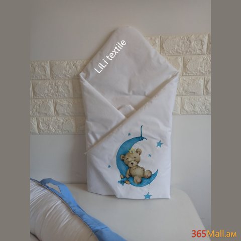 Դուրսգրման ծրար - սատին, արջուկ