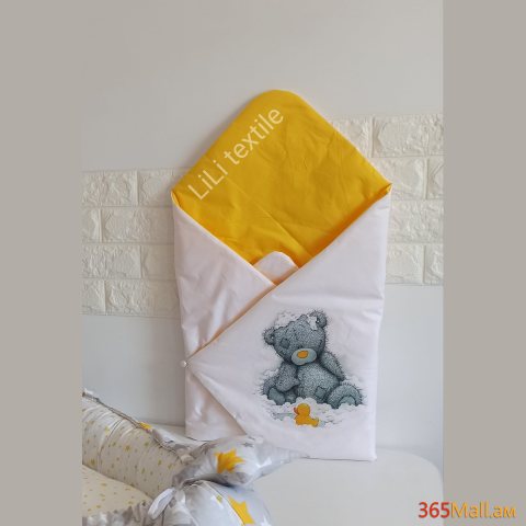 Դուրսգրման ծրար - սատին, արջուկ Թեդի