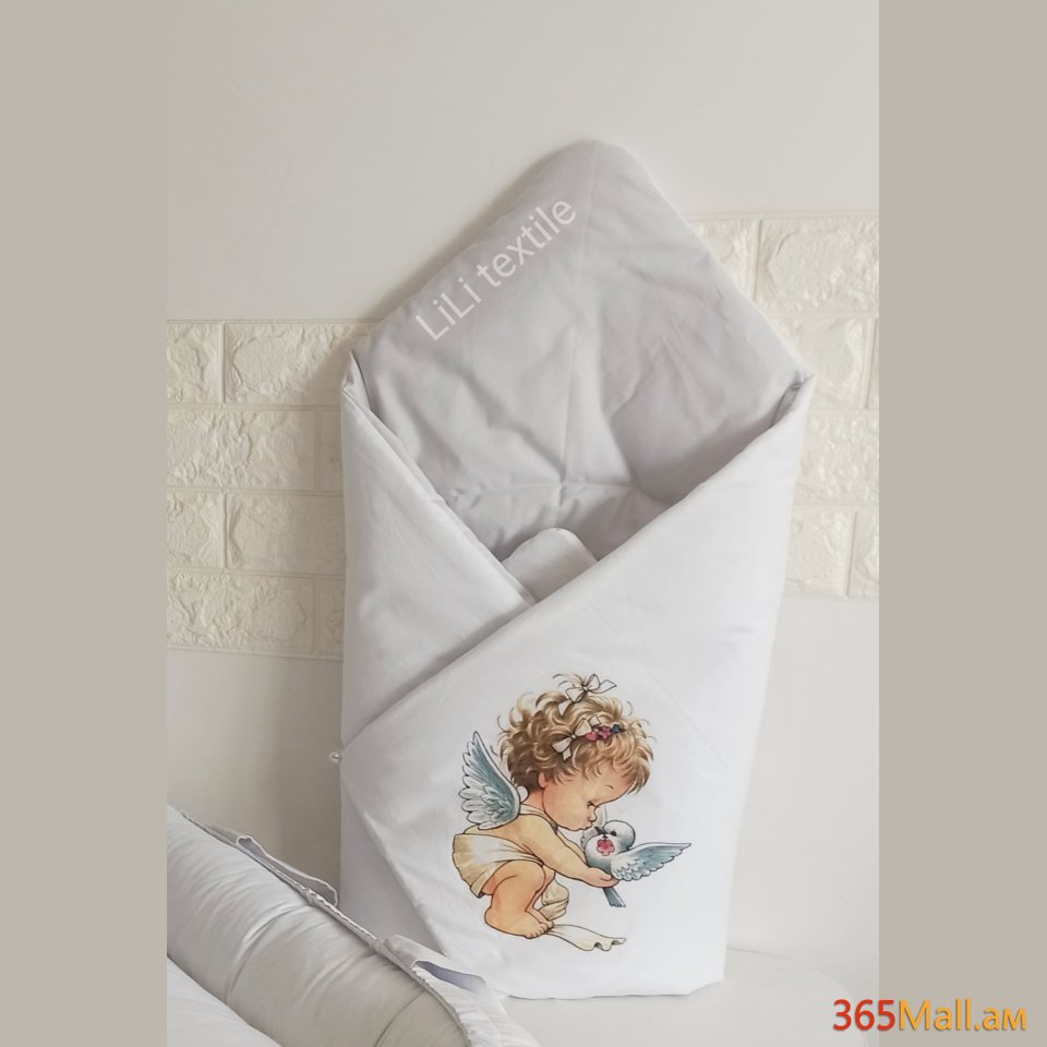 Դուրսգրման ծրար - սատին, հրեշտակ