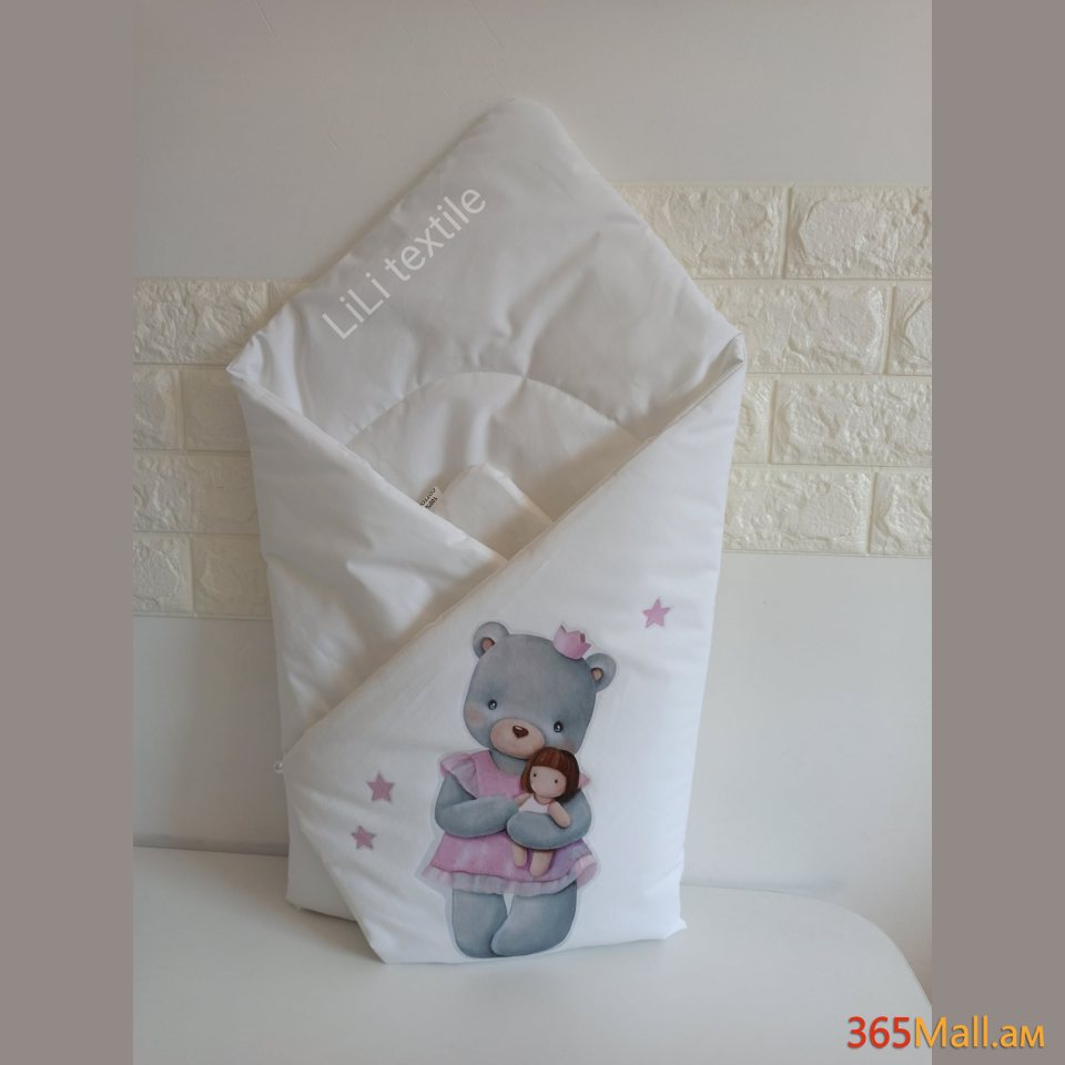 Դուրսգրման ծրար - սատին, արջուկ