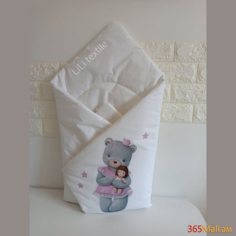 Դուրսգրման ծրար - սատին, արջուկ