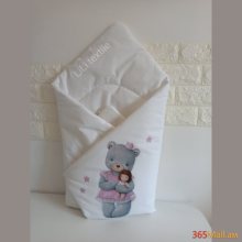 Դուրսգրման ծրար - սատին, արջուկ