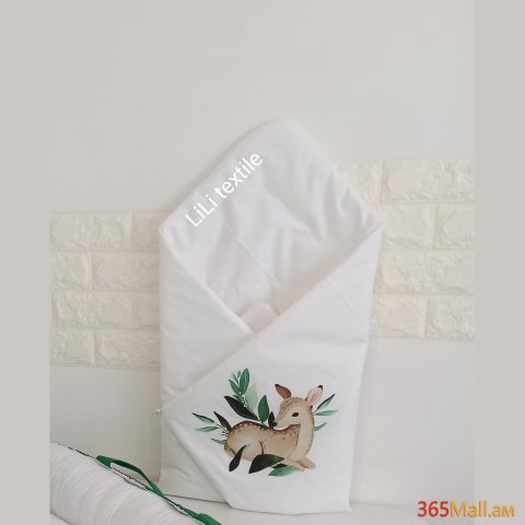 Դուրսգրման ծրար - սատին,  եղնիկ